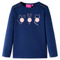 JUNG Vida Kinder-Langarmshirt Marineblau 140