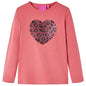 JUNG Vida Kinder-Langarmshirt Altrosa 116