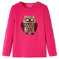 JUNG Vida Kinder-Langarmshirt Knallrosa 104