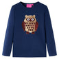 JUNG Vida Kinder-Langarmshirt Marineblau 92