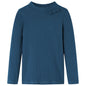 JUNG Vida Kinder-Langarmshirt Rippstrick Marineblau 92