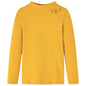 JUNG Vida Kinder-Langarmshirt Rippstrick Dunkelocker 116