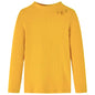 JUNG Vida Kinder-Langarmshirt Rippstrick Dunkelocker 140