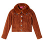 JUNG Vida Kinderjacke Cord Cognac 116