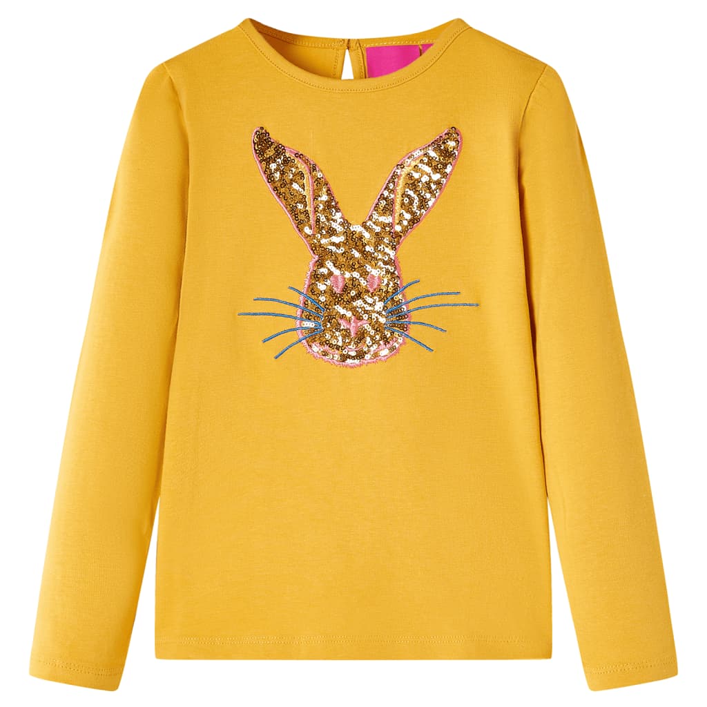 JUNG Vida Kinder-Langarmshirt Ocker 116