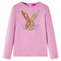 JUNG Vida Kinder-Langarmshirt Dunkelrosa 116