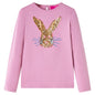 JUNG Vida Kinder-Langarmshirt Dunkelrosa 128