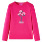 JUNG Vida Kinder-Langarmshirt Knallrosa 92