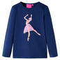 JUNG Vida Kinder-Langarmshirt Marineblau 128