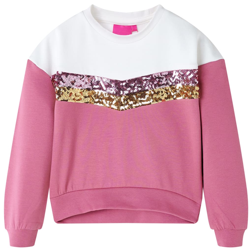 JUNG Vida Kinder-Sweatshirt Himbeerrosa 116