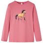 JUNG Vida Kinder-Langarmshirt Altrosa 92