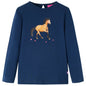 JUNG Vida Kinder-Langarmshirt Marineblau 92