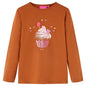 JUNG Vida Kinder-Langarmshirt Cognac 92