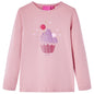 JUNG Vida Kinder-Langarmshirt Hellrosa 116