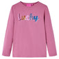 JUNG Vida Kinder-Langarmshirt Himbeerrosa 92