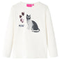 JUNG Vida Kinder-Langarmshirt Ecru 116