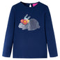 JUNG Vida Kinder-Langarmshirt Marineblau 116