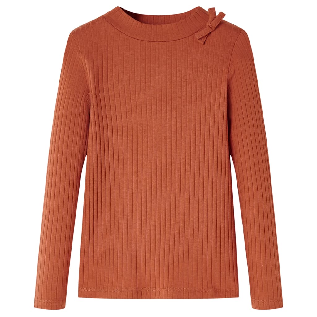 JUNG Vida Kinder-Langarmshirt Cognac 92