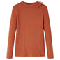 JUNG Vida Kinder-Langarmshirt Cognac 92