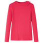 JUNG Vida Kinder-Langarmshirt Knallrosa 116