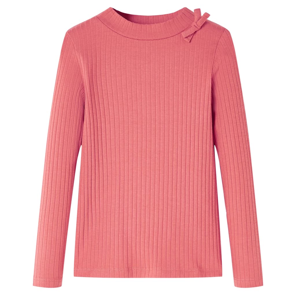 JUNG Vida Kinder-Langarmshirt Altrosa 128