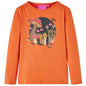 JUNG Vida Kinder-Langarmshirt Dunkelorange 92