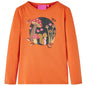 JUNG Vida Kinder-Langarmshirt Dunkelorange 104