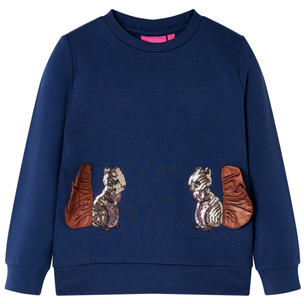 JUNG Vida Kinder-Sweatshirt Marineblau 140