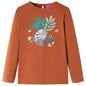 JUNG Vida Kinder-Langarmshirt Cognac 140