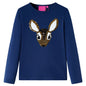 JUNG Vida Kinder-Langarmshirt Marineblau 104