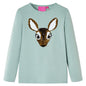 JUNG Vida Kinder-Langarmshirt Minzgrün 116