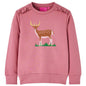 JUNG Vida Kinder-Sweatshirt Himbeerrosa 140