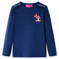 JUNG Vida Kinder-Langarmshirt Marineblau 128