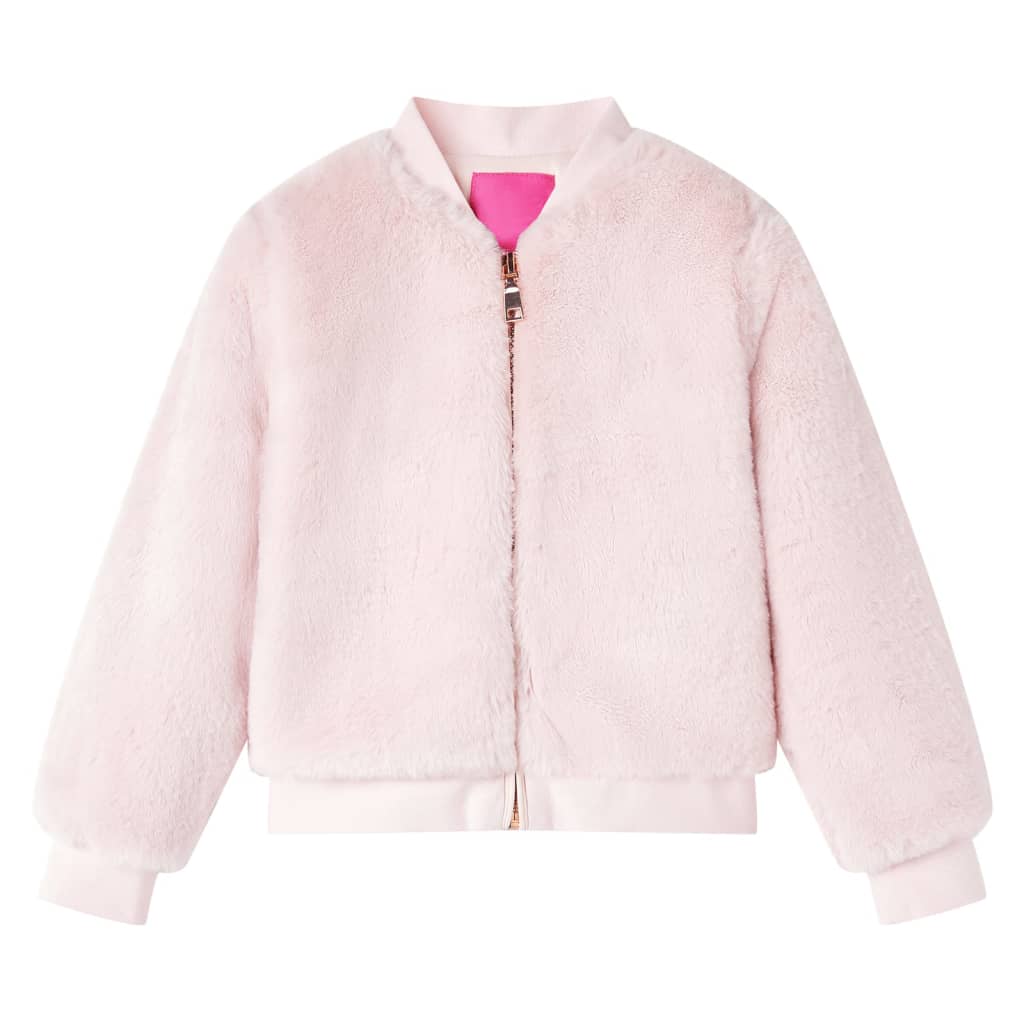 JUNG Vida Kinderjacke Kunstpelz Zartrosa 92