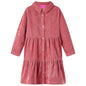 JUNG Vida Kinderkleid mit Langen Ärmeln Cord Altrosa 92