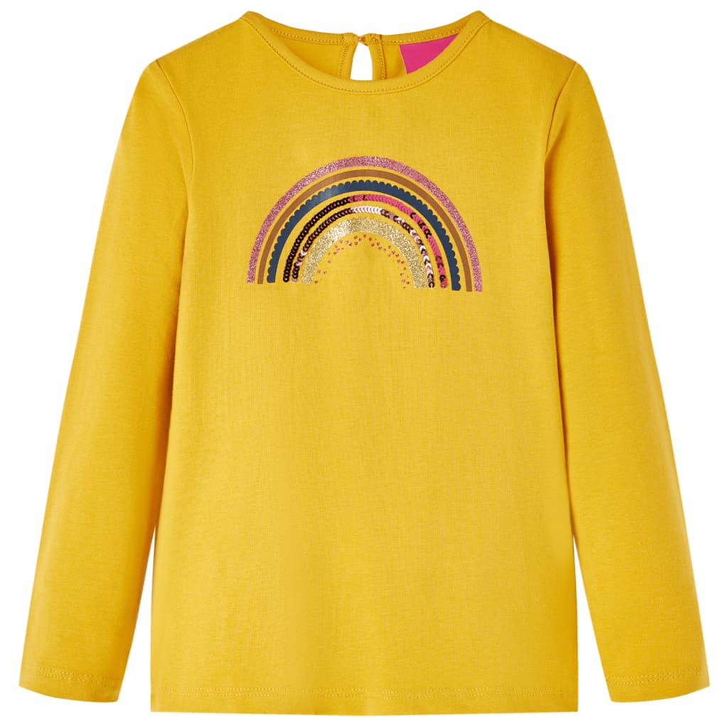 JUNG Vida Kinder-Langarmshirt Ocker 92