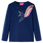JUNG Vida Kinder-Langarmshirt Marineblau 140