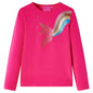 JUNG Vida Kinder-Langarmshirt Knallrosa 140
