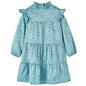 JUNG Vida Kinderkleid mit Langen Ärmeln Blau 128