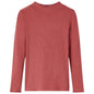 JUNG Vida Kinder-Langarmshirt Halbrollkragen Dunkelrot 104