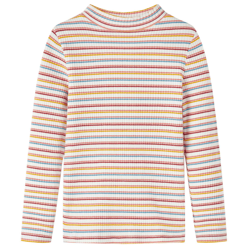 JUNG Vida Kinder-Langarmshirt Halbrollkragen Ecru 104
