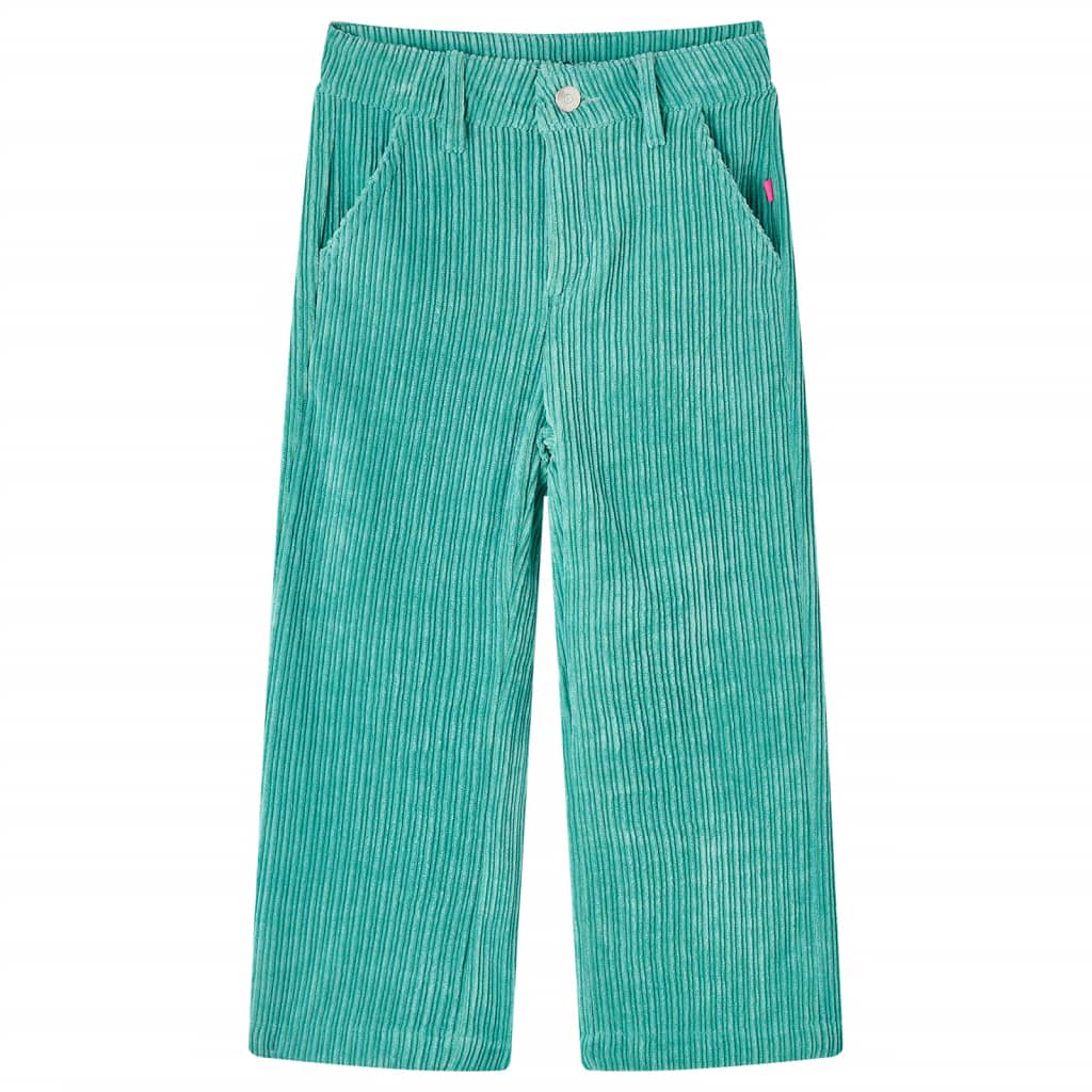 JUNG Vida Kinderhose Cord Minzgrün 128