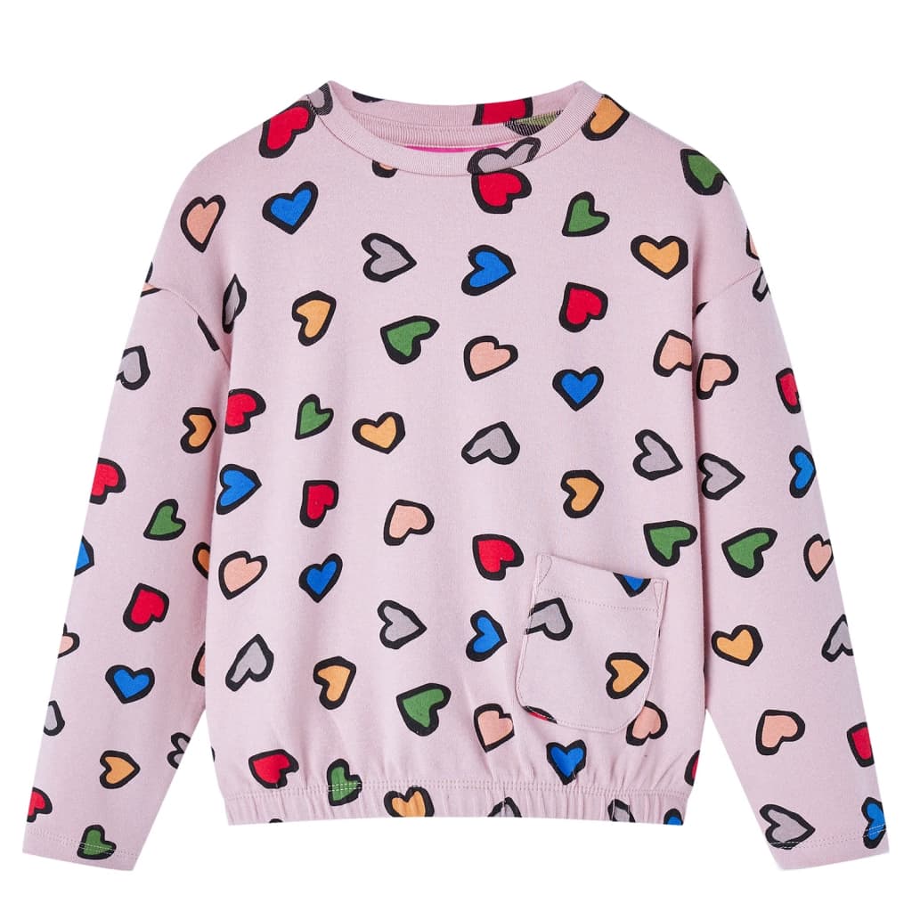 JUNG Vida Kinder-Sweatshirt Rosa 92