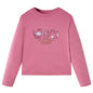 JUNG Vida Kinder-Langarmshirt Himbeerrosa 104