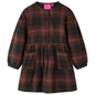JUNG Vida Kinderkleid mit Langen Ärmeln Cognac 116