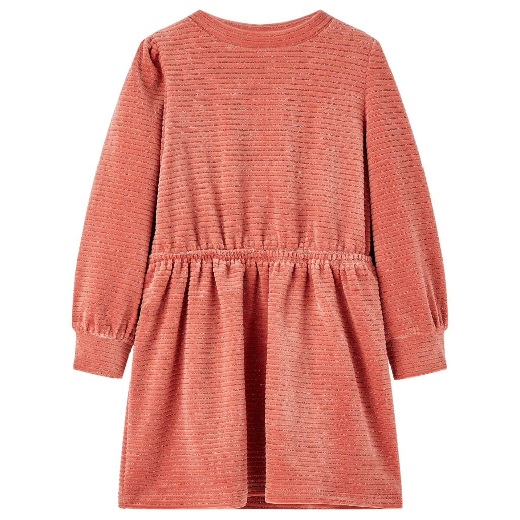 JUNG Vida Kinderkleid mit Langen Ärmeln Mittelrosa 92