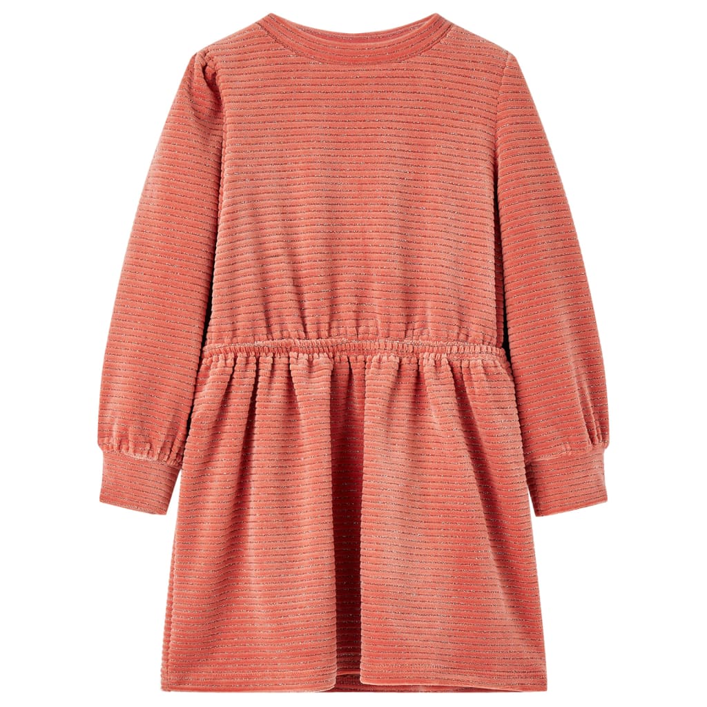 JUNG Vida Kinderkleid mit Langen Ärmeln Mittelrosa 104
