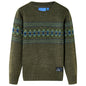 JUNG Vida Kinderpullover Gestrickt Khaki 92