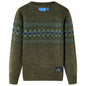 JUNG Vida Kinderpullover Gestrickt Khaki 116
