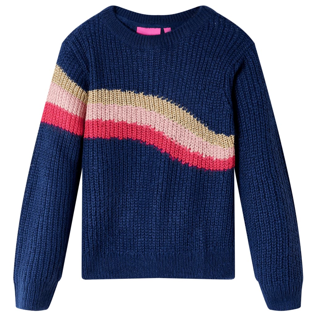 JUNG Vida Kinderpullover Gestrickt Marineblau 140